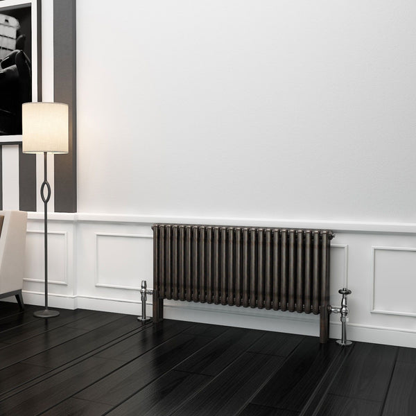 Eastgate Lazarus Raw Metal Lacquer Horizontal 3/4 Column Radiators