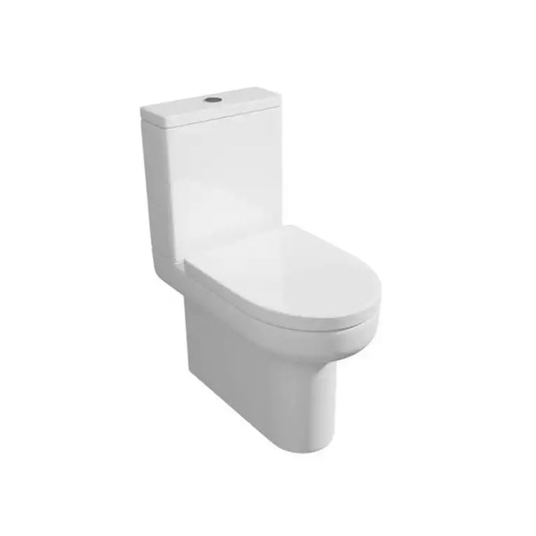 Kartell Bijoux Close To Wall C/C Wc Pan, C/C Cistern and Premium Soft Close Seat, White