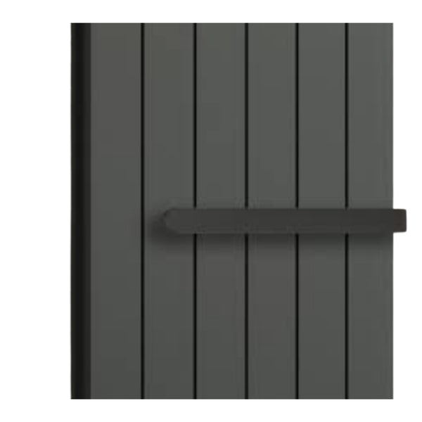 Reina Neval Stainless Steel Double Towel Bar 300mm, Anthracite