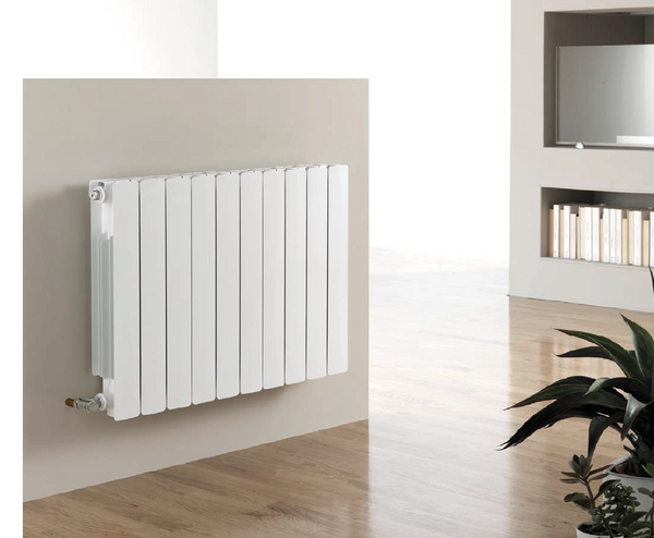 Kartell Vermont Aluminium Horizontal Designer Radiator, Chrome