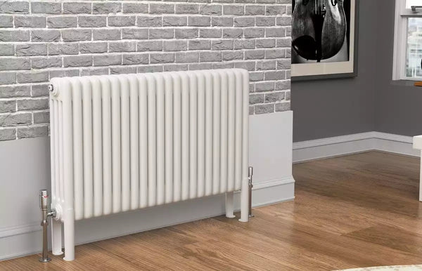 TradeRad Premium White Horizontal Column Radiators