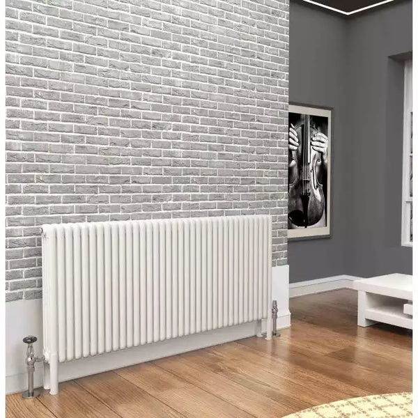 TradeRad Premium White Horizontal 2/3/4 Column Radiator