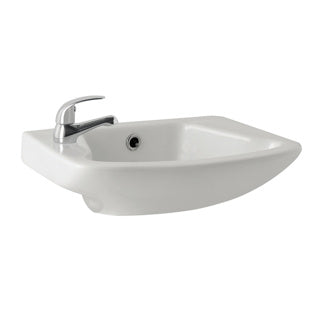 Kartell G4K 1 Tap Hole Cloakroom Basin, 360mm