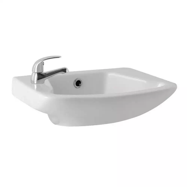 Kartell G4K 1 Tap Hole Cloakroom Basin, 465 mm