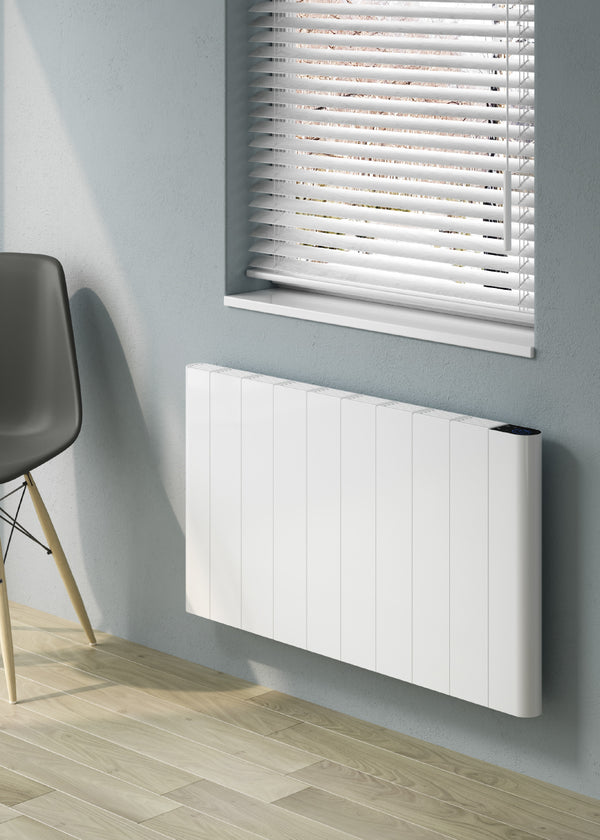 Reina Maia Horizontal White Electric Designer Radiator