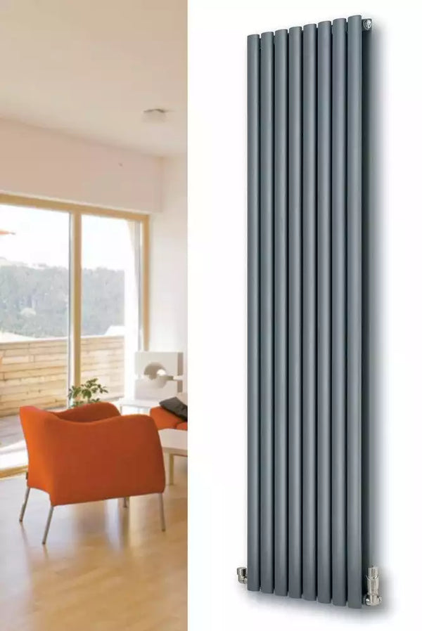 MaxtherM Ledbury Steel Anthracite Vertical Designer Radiators