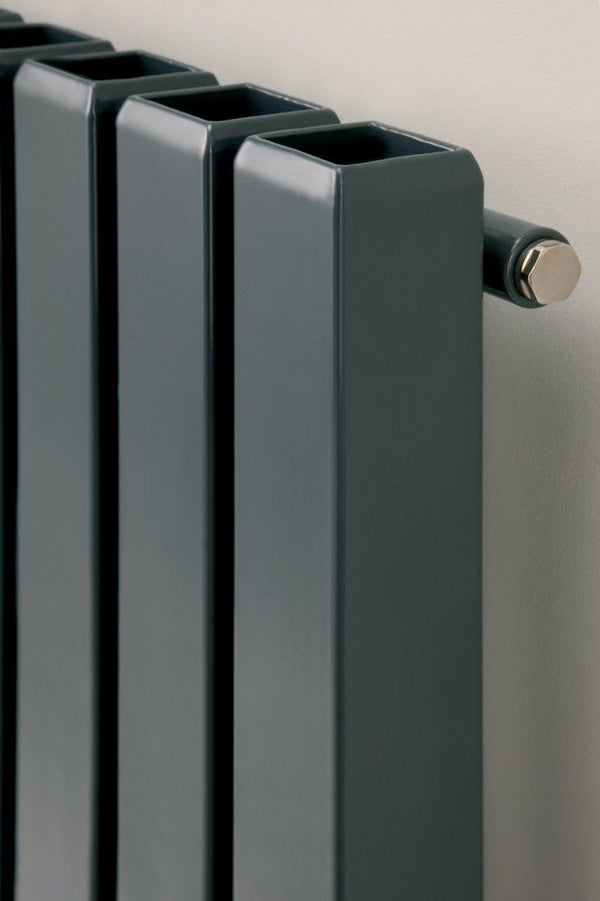 MaxtherM Ventnor Square Tube Steel Anthracite Vertical Designer Radiators