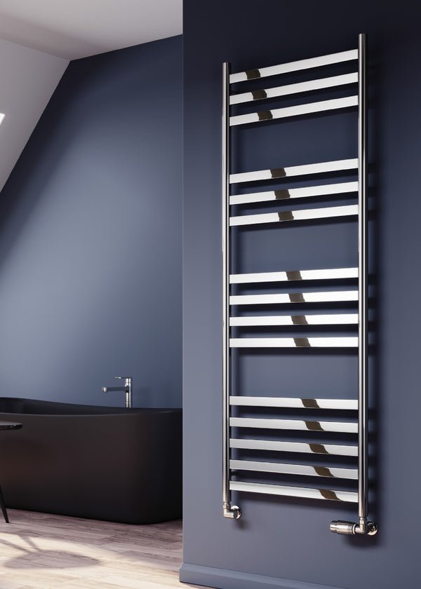 Reina Misa Stainless Steel Polished Designer Heated Towel Rail Radiator