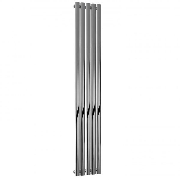 Reina Nerox Stainless Steel Polished Single/Double Vertical Designer Radiator, Central Heating