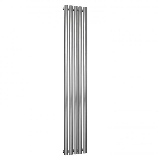 Reina Nerox Stainless Steel Brushed Single/Double Vertical Designer Radiator, Central Heating