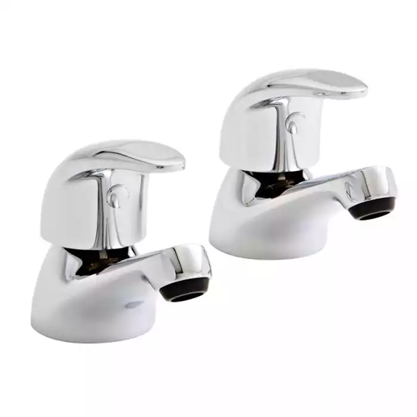 Kartell Koral Brass Bath Tap (Pair)