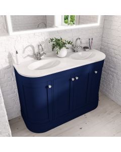 Alt Tag Template: Buy Eastbrook Hardwick Traditional Double Bowl 4 - Door Design Vanity Unit, Matt Cobalt Blue by Eastbrook for only £1,264.80 in Furniture, Eastbrook Co., Bathroom Vanity Units, Eastbrook Co. Access Mobility Bathrooms & Accessories, Modern Vanity Units at Main Website Store, Main Website. Shop Now