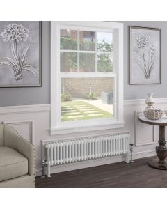 Alt Tag Template: Buy Eastbrook Imperia 2 Column Gloss White Horizontal Designer Radiator 300mm H x 1370mm W, Dual Fuel - Standard by Eastbrook for only £481.41 in Radiators, Dual Fuel Radiators, Eastbrook Co., Dual Fuel Standard Radiators, Eastbrook Co. Radiators, Dual Fuel Standard Horizontal Radiators at Main Website Store, Main Website. Shop Now