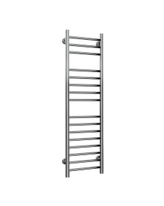 Alt Tag Template: Buy Reina Luna Flat Polished Straight Stainless Steel Heated Towel Rail 1200mm H x 350mm W Electric Only - Standard by Reina for only £315.52 in Electric Standard Ladder Towel Rails, Straight Stainless Steel Electric Heated Towel Rails at Main Website Store, Main Website. Shop Now