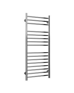 Alt Tag Template: Buy Reina Luna Flat Polished Straight Stainless Steel Heated Towel Rail 1200mm H x 500mm W Central Heating by Reina for only £254.45 in Towel Rails, Reina, Heated Towel Rails Ladder Style, Stainless Steel Ladder Heated Towel Rails, Reina Heated Towel Rails, Straight Stainless Steel Heated Towel Rails at Main Website Store, Main Website. Shop Now