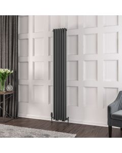 Alt Tag Template: Buy Eastbrook Rivassa Matt Anthracite 3 Column Vertical Radiator 1800mm H x 293mm W Central Heating by Eastbrook for only £337.22 in Radiators, Eastbrook Co., Column Radiators, Vertical Column Radiators, 4000 to 4500 BTUs Radiators, Anthracite Column Radiators Vertical at Main Website Store, Main Website. Shop Now