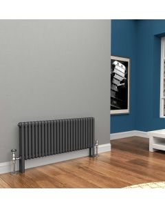 Alt Tag Template: Buy TradeRad Premium Anthracite Horizontal 3 Column Radiator 600mm H x 1194mm W by TradeRad for only £458.02 in Shop By Brand, Radiators, TradeRad, Column Radiators, TradeRad Radiators, Horizontal Column Radiators, TradeRad Premium Horizontal Radiators, Anthracite Horizontal Column Radiators at Main Website Store, Main Website. Shop Now