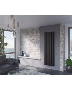Alt Tag Template: Buy Eucotherm Corus Tube Duo Double Panel Vertical Designer Radiator Anthracite 1800mm H x 600mm W by Eucotherm for only £949.50 in Radiators, Designer Radiators, Over 9000 to 10000 BTUs Radiators, Vertical Designer Radiators, Anthracite Vertical Designer Radiators at Main Website Store, Main Website. Shop Now