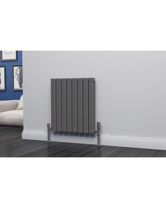 Alt Tag Template: Buy Eastgate Eben Steel Anthracite Horizontal Designer Radiator 600mm H x 544mm W Double Panel - Electric Only - Thermostatic by Eastgate for only £271.82 in Shop By Brand, Radiators, Electric Radiators, Eastgate Radiators, Electric Thermostatic Radiators, Electric Thermostatic Horizontal Radiators at Main Website Store, Main Website. Shop Now