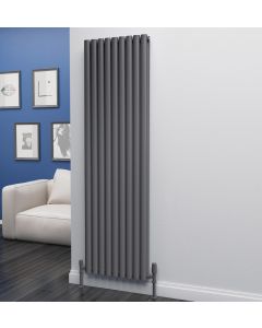 Alt Tag Template: Buy Eastgate Eclipse Steel Anthracite Vertical Designer Radiator 1800mm x 522mm Double Panel - Central Heating by Eastgate for only £381.03 in Shop By Brand, Radiators, View All Radiators, Eastgate Radiators, Designer Radiators, Eastgate Designer Radiators, Vertical Designer Radiators, Eastgate Eclipse Designer Radiators, Anthracite Vertical Designer Radiators at Main Website Store, Main Website. Shop Now