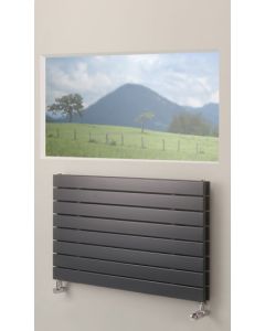 Alt Tag Template: Buy Eucotherm Mars DUO Double Flat Panel Horizontal Designer Radiator Silver 595mm H x 1800mm W by Eucotherm for only £661.50 in Radiators, Designer Radiators, Eucotherm Towel Rails, Horizontal Designer Radiators, 6000 to 7000 BTUs Radiators, Silver Horizontal Designer Radiators at Main Website Store, Main Website. Shop Now