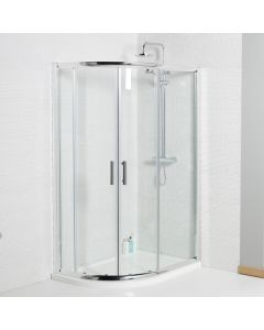 Alt Tag Template: Buy Kartell KON108Q Koncept Offset Quadrant Enclosure 1000mm x 800mm, 6mm Glass by Kartell for only £178.50 in Enclosures, Showers, Kartell UK, Shower Enclosures, Kartell UK Showers, Quadrant Shower Enclosures at Main Website Store, Main Website. Shop Now