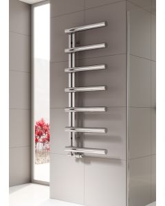 Alt Tag Template: Buy Reina Grosso Stainless Steel Radiator 850mm H x 500mm W Polished Dual Fuel Thermosttaic by Reina for only £395.28 in Shop By Brand, Towel Rails, Dual Fuel Towel Rails, Reina, Designer Heated Towel Rails, Dual Fuel Thermostatic Towel Rails, Custom Painted Designer Heated Towel Rails, Reina Heated Towel Rails at Main Website Store, Main Website. Shop Now