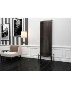 Alt Tag Template: Buy TradeRad Premium Raw Metal Lacquer Vertical 2 Column Radiator 1800mm H x 609mm W by TradeRad for only £481.79 in Shop By Brand, Radiators, TradeRad, Column Radiators, TradeRad Radiators, Vertical Column Radiators, TradeRad Premium Vertical Radiators, Raw Metal Vertical Column Radiators at Main Website Store, Main Website. Shop Now