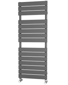 Alt Tag Template: Buy Traderad Flat Tube Anthracite Designer Towel Rail 1300mm H x 500mm W - Central Heating by TradeRad for only £116.50 in Autumn Sale, Towel Rails, TradeRad, Designer Heated Towel Rails, TradeRad Towel Rails, Anthracite Designer Heated Towel Rails, TradeRad Flat Tube Towel Rails at Main Website Store, Main Website. Shop Now