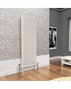 Alt Tag Template: Buy TradeRad Premium White 2 Column Vertical Radiator 1800mm H x 609mm W by TradeRad for only £392.46 in Shop By Brand, Radiators, TradeRad, Column Radiators, TradeRad Radiators, Vertical Column Radiators, TradeRad Premium Vertical Radiators, White Vertical Column Radiators, TradeRad Premium White 2 Column Vertical Radiator at Main Website Store, Main Website. Shop Now