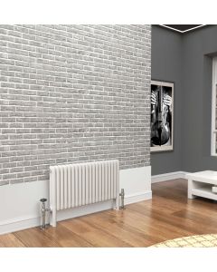 Alt Tag Template: Buy TradeRad Premium White 3 Column Horizontal Radiator 500mm H x 834mm W by TradeRad for only £297.56 in Autumn Sale, January Sale, Radiators, Column Radiators, Horizontal Column Radiators, White Horizontal Column Radiators at Main Website Store, Main Website. Shop Now