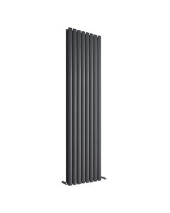 Alt Tag Template: Buy MaxtherM Eliptical Tube Double Panel Vertical Designer Radiator 1800mm High x 584mm Wide, Anthracite - 6253 BTU's by MaxtherM for only £592.42 in Radiators, SALE, MaxtherM, Maxtherm Designer Radiators, 6000 to 7000 BTUs Radiators, Vertical Designer Radiators at Main Website Store, Main Website. Shop Now