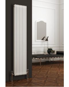 Alt Tag Template: Buy Reina Colona Steel White Vertical Column Radiator by Reina for only £115.68 in View All Radiators, SALE, Cheap Radiators, Living Room Radiators, Column Radiators, Vertical Column Radiators, Reina Designer Radiators, White Vertical Column Radiators at Main Website Store, Main Website. Shop Now