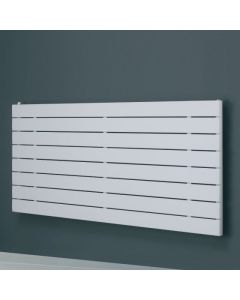 Alt Tag Template: Buy Eucotherm Mars Single Flat Panel Horizontal Designer Radiator Silver 445mm H x 1200mm W by Eucotherm for only £261.00 in Shop By Brand, Radiators, Eucotherm, View All Radiators, Designer Radiators, Eucotherm Radiators, Horizontal Designer Radiators, Silver Horizontal Designer Radiators at Main Website Store, Main Website. Shop Now
