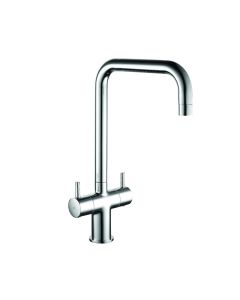 Alt Tag Template: Buy Kartell Mono Kitchen Sink Mixer Tap Deck Mounted - Polished Chrome by Kartell for only £84.80 in Kitchen, Kitchen Taps at Main Website Store, Main Website. Shop Now