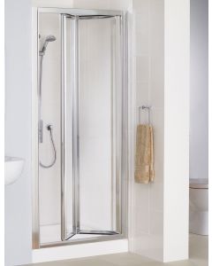 Alt Tag Template: Buy Lakes Bathrooms Classic Framed Bi-Fold Shower Door by AquaMaxx for only £522.35 in Enclosures, Shower Doors, Bi-fold Shower Enclosures at Main Website Store, Main Website. Shop Now