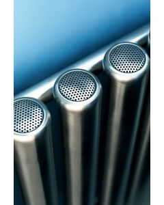 Alt Tag Template: Buy MaxtherM Ventnor Round Tube Stainless Steel Vertical Designer Radiator by MaxtherM for only £1,666.43 in View All Radiators, SALE, MaxtherM, Maxtherm Designer Radiators, Stainless Steel Vertical Designer Radiators at Main Website Store, Main Website. Shop Now
