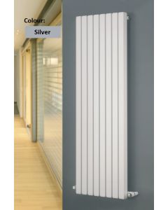 Alt Tag Template: Buy MaxtherM Ventnor Square Tube Steel Silver Vertical Designer Radiator by MaxtherM for only £861.42 in View All Radiators, SALE, MaxtherM, Maxtherm Designer Radiators, Silver Vertical Designer Radiators at Main Website Store, Main Website. Shop Now