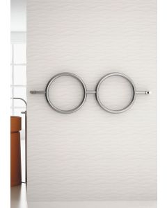 Alt Tag Template: Buy Carisa Roni Brushed Stainless Steel Designer Heated Towel Rail 400mm x 640mm by Carisa for only £339.48 in Towel Rails, Carisa Designer Radiators, Designer Heated Towel Rails, Carisa Towel Rails, Stainless Steel Designer Heated Towel Rails at Main Website Store, Main Website. Shop Now
