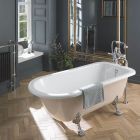 Alt Tag Template: Buy BC Designs MISTLEY Single Ended Bath With Feet Set 1 & Overflow 1700mm x 750mm by BC Designs for only £835.88 in Shop By Brand, Baths, Bath Size, BC Designs, Free Standing Baths, 1700mm Baths, BC Designs Baths, Bc Designs Single Ended Baths at Main Website Store, Main Website. Shop Now