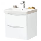 Alt Tag Template: Buy Kartell Wall Mounted 600mm x 460mm 2 Drawer Cabinet with Ceramic Basin, White by Kartell for only £476.27 in Suites, Furniture, Toilets and Basin Suites, Bathroom Cabinets & Storage, Kartell UK, Basins, Kartell UK Bathrooms, Modern Bathroom Cabinets, Kartell UK - Toilets, Kartell UK Baths at Main Website Store, Main Website. Shop Now