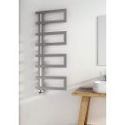 Alt Tag Template: Buy Carisa Arlen Brushed Stainless Steel Designer Heated Towel Rail 1000mm x 500mm Electric Only - Thermostatic by Carisa for only £597.60 in Carisa Designer Radiators, Electric Thermostatic Towel Rails Vertical at Main Website Store, Main Website. Shop Now