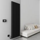 Alt Tag Template: Buy Carisa BOREAS HYBRID S Textured Black Aluminium Vertical Designer Radiator 1800mm H x 369mm W, Central Heating by Carisa for only £760.18 in Aluminium Radiators, View All Radiators, Carisa Designer Radiators, Designer Radiators, Carisa Radiators, Vertical Designer Radiators, Aluminium Vertical Designer Radiator at Main Website Store, Main Website. Shop Now