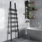 Alt Tag Template: Buy Carisa JACOBS W Textured Black Aluminium Vertical Heated Towel Rail 2000mm H x 535mm W, Dual Fuel - Standard by Carisa for only £618.33 in Towel Rails, Dual Fuel Towel Rails, Carisa Designer Radiators, Dual Fuel Standard Towel Rails, Carisa Towel Rails at Main Website Store, Main Website. Shop Now