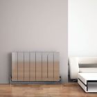 Alt Tag Template: Buy Carisa Elvino Aluminium Horizontal Designer Radiator 600mm H x 745mm W - Polished Anodized by Carisa for only £389.43 in clearance-last-chance-grab at Main Website Store, Main Website. Shop Now