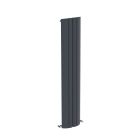 Alt Tag Template: Buy Carisa GAIA Textured Anthracite Aluminium Vertical Designer Radiator 1800mm H x 430mm W, Central Heating by Carisa for only £599.23 in at Main Website Store, Main Website. Shop Now