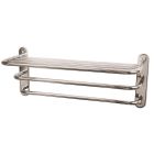 Alt Tag Template: Buy BC Designs Victrion Three Tier Brass Towel Rack Horizontal 260mm H x 612Mmm W, Brushed Nickel by BC Designs for only £261.25 in Accessories, Shop By Brand, Bathroom Accessories, BC Designs, Bathroom Accessories, Towel Rack, Towel Rack, BC Designs Wastes & Accessories at Main Website Store, Main Website. Shop Now