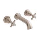 Alt Tag Template: Buy BC Designs Brass Victrion Crosshead 3 Hole Wall Mount Bath Filler Tap, Brushed Nickel Finish by BC Designs for only £363.75 in Shop By Brand, Taps & Wastes, BC Designs, Bath Taps, Bath Mixer/Fillers, Wall Mounted Bath Taps, BC Designs Wastes & Accessories, Bath Mixer, BC Designs Taps, Fillers at Main Website Store, Main Website. Shop Now