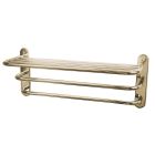 Alt Tag Template: Buy BC Designs Victrion Three Tier Brass Towel Rack Horizontal 260mm H x 612Mmm W, Brushed Gold by BC Designs for only £261.25 in Accessories, Shop By Brand, Bathroom Accessories, BC Designs, Bathroom Accessories, Towel Rack, Towel Rack, BC Designs Wastes & Accessories at Main Website Store, Main Website. Shop Now