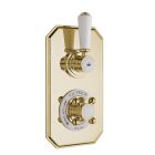 Alt Tag Template: Buy BC Designs Victrion 1-Way Brass Twin Concealed Shower Valve 230mm H x 120mm W, Gold by BC Designs for only £408.13 in Shop By Brand, Showers, Shower Valves, BC Designs, Concealed Shower Valves, BC Designs Wastes & Accessories at Main Website Store, Main Website. Shop Now